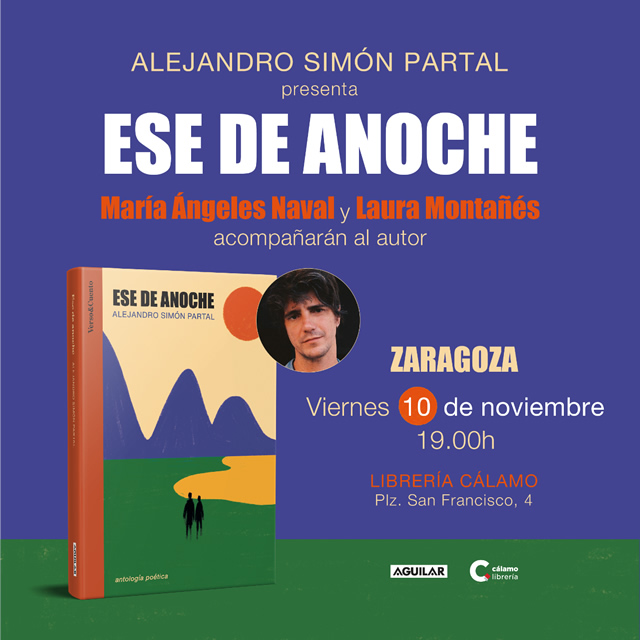 Alejandro Simón Partal presenta 'Ese de anoche',